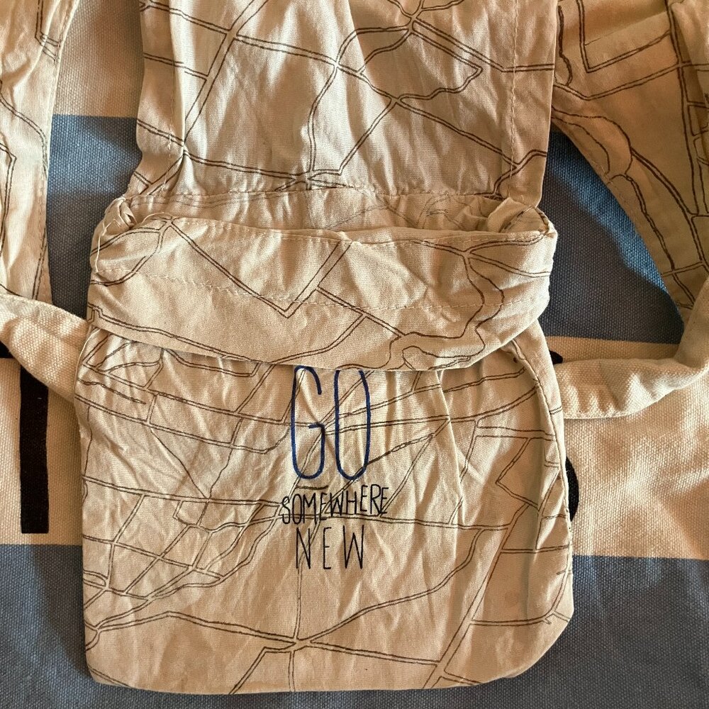 Adorable Toms Canvas Totebag lined, with inner pocket - Picture 8 of 10